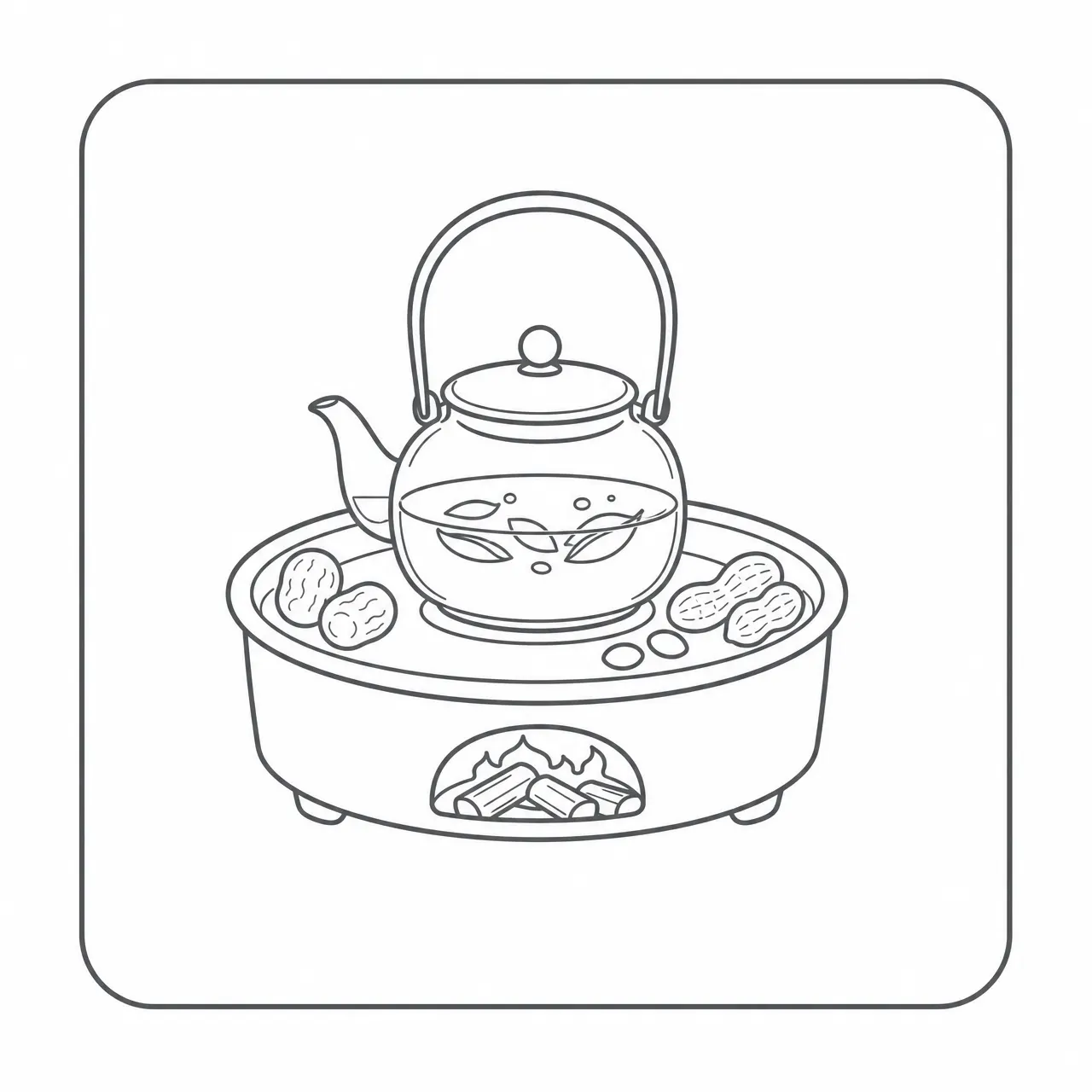 围炉煮茶